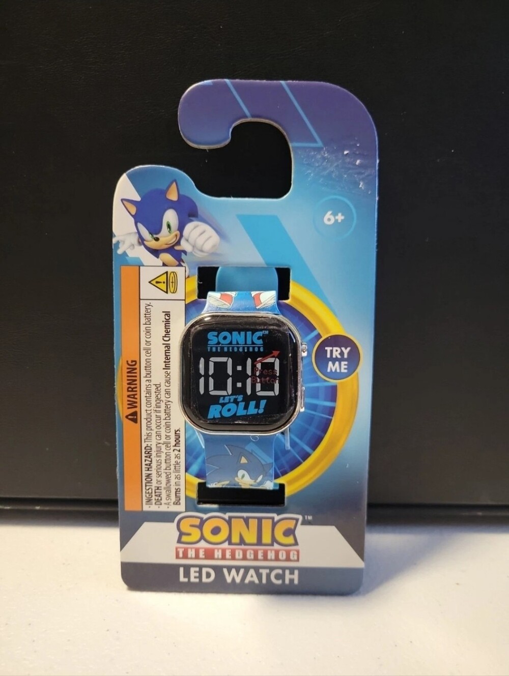 Watch - Sonic the Hedgehog - Blue Wristwatch Digital Touchscreen LED Light T24